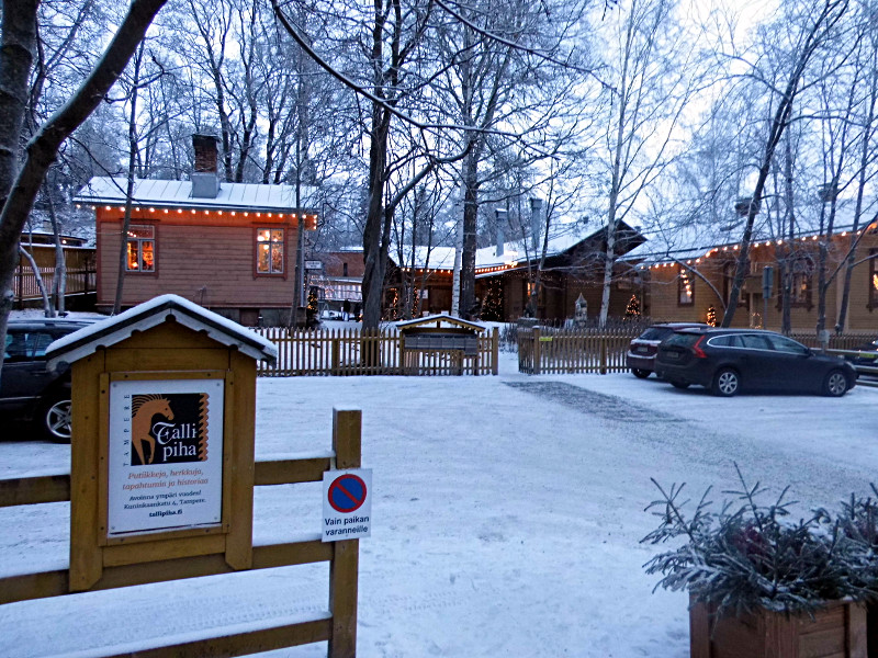 L'entrée de Tallipiha dans Nasinpuisto