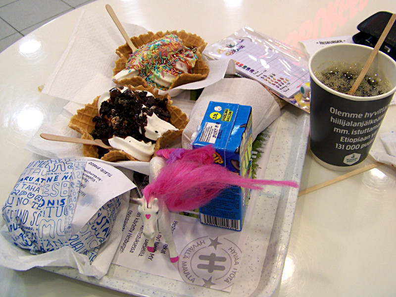 Sempiternelle goûter à Hesburger !