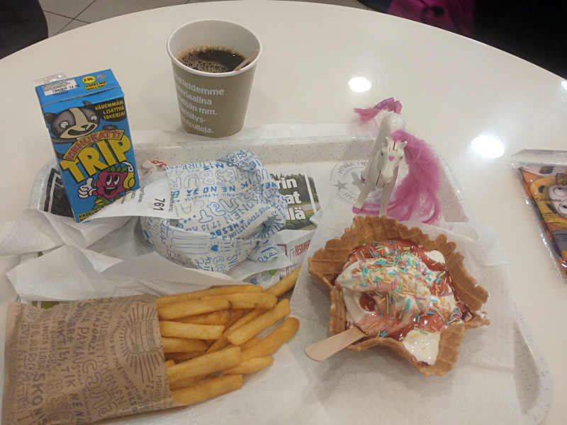 Notre goûter au Hesbuger de Tortula