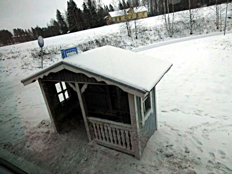 L'arret de bus station Nowhre, et oui elle existe, la preuve.