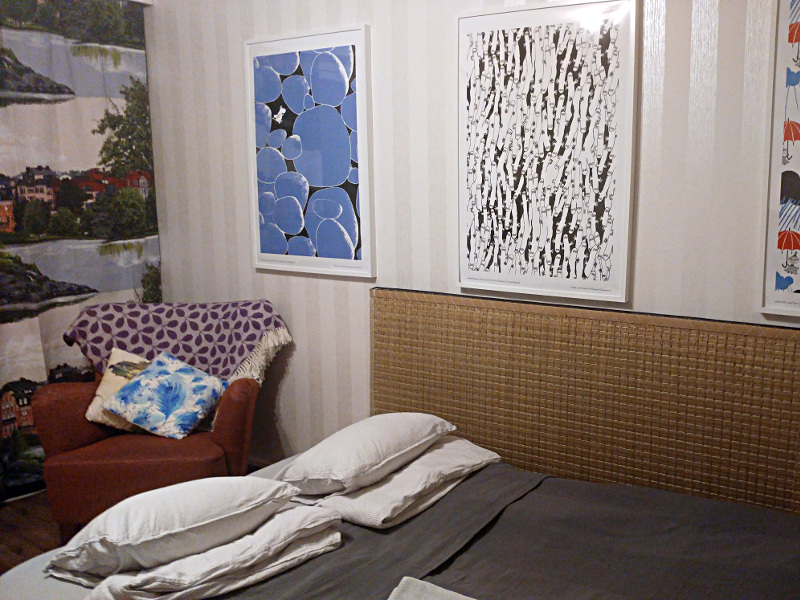 Arrivée à l'appartement