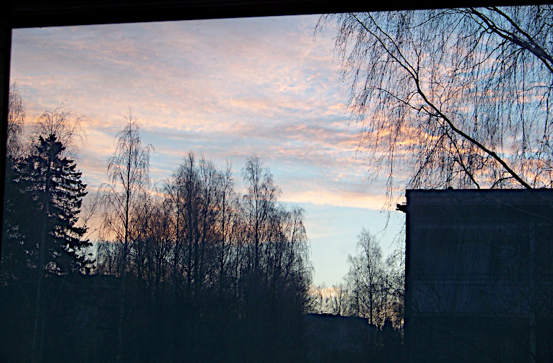 Dernier jour, lever du soleil - première photo