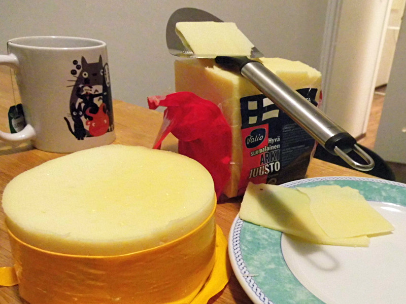 Il semble faire parti du quotidien finois.